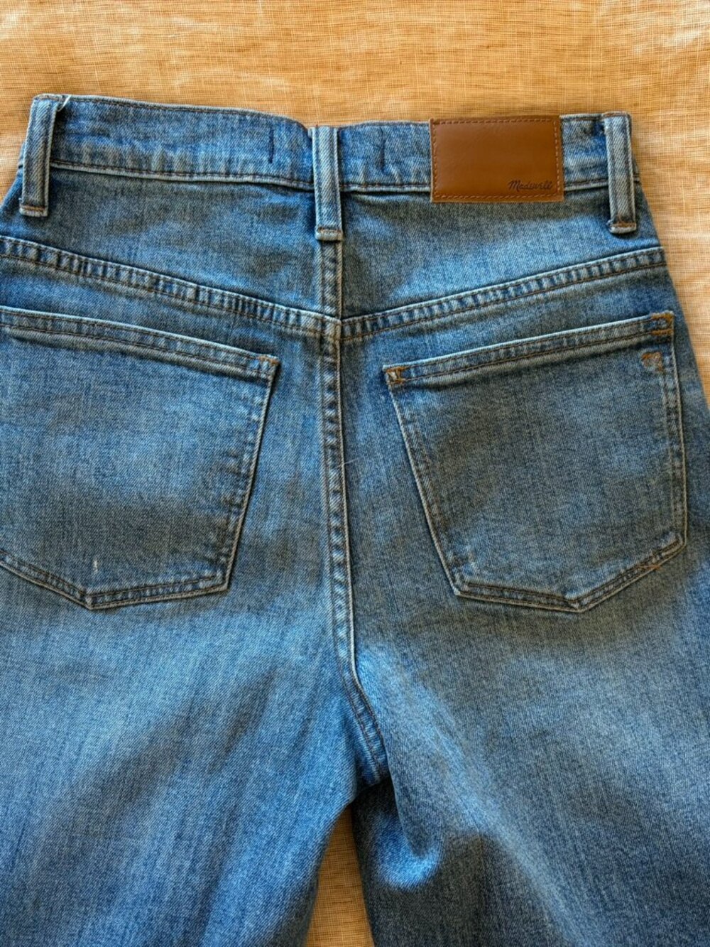Madewell wide-leg cropped jeans, size 25 - Picture 5 of 7